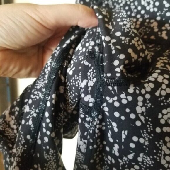 𝅺Lululemon Fast & Free Crop II *Nulux 19" Chirasu Black 6 - Picture 4 of 10